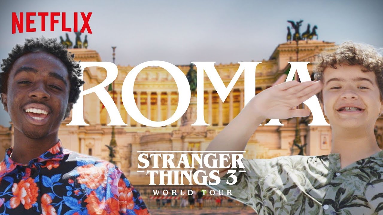 Stranger Things 3: Gaten Matarazzo e Caleb McLaughlin a Roma per promuovere la serie