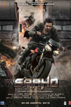 locandina Saaho