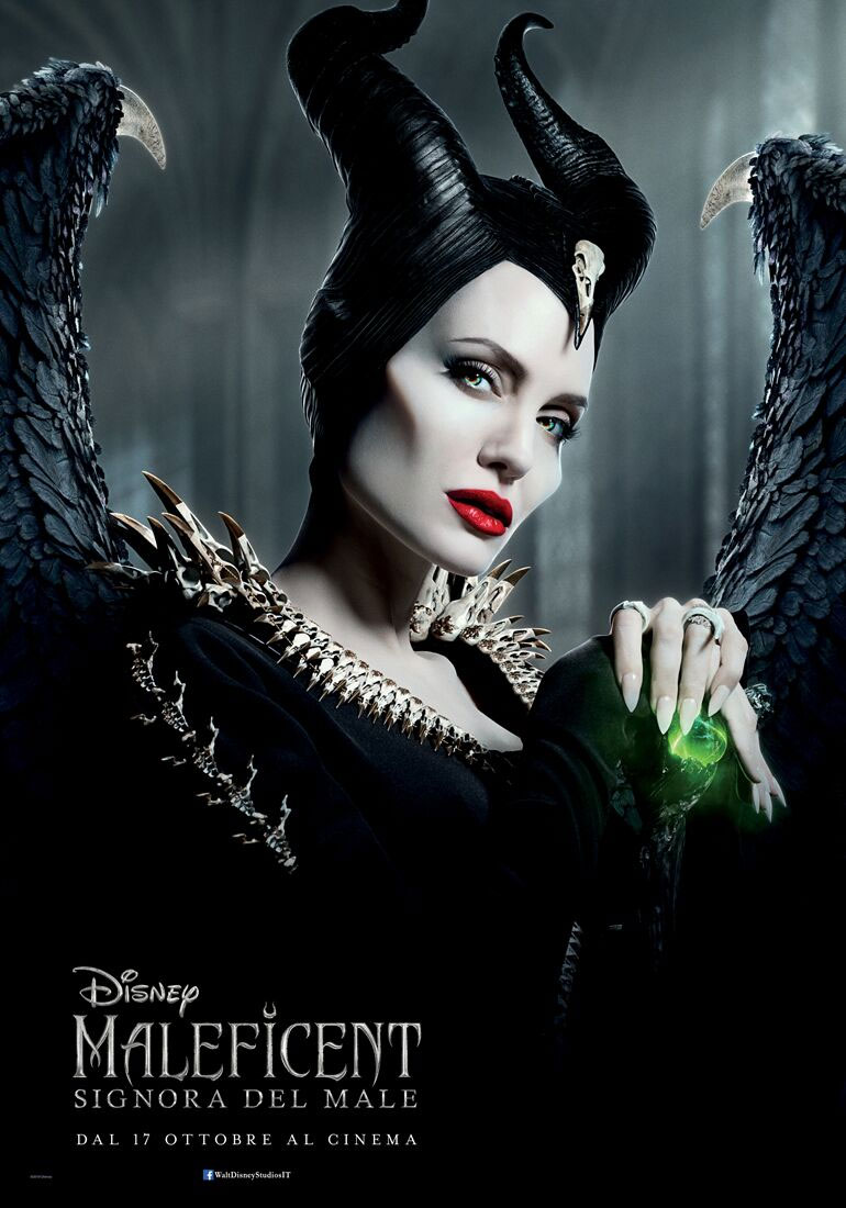 Poster del film Maleficent - Signora del Male con Angeline Jolie