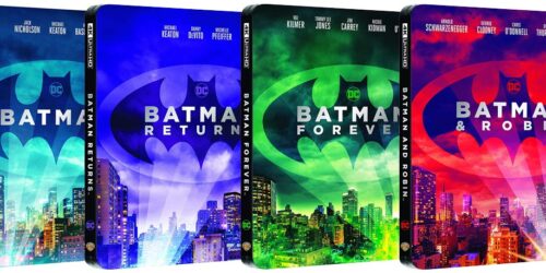 Batman, i film di Tim Burton e Joel Schumacher in Bluray 4K UHD