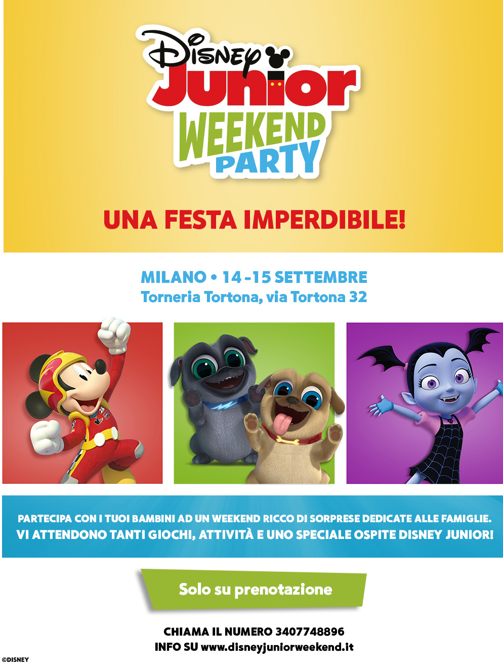 Disney Junior Weekend Party
