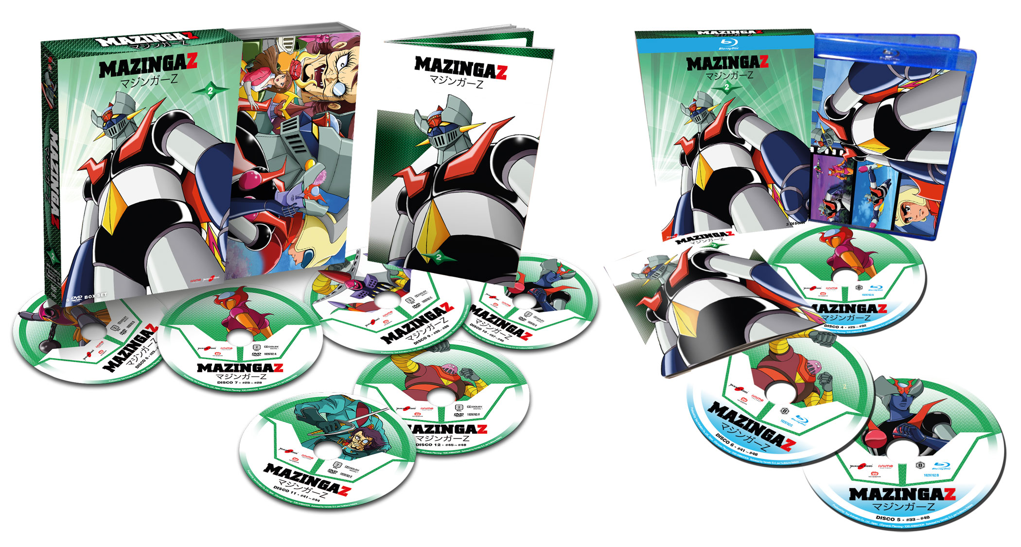 Mazinga Z Vol. 2 in DVD e Blu-ray