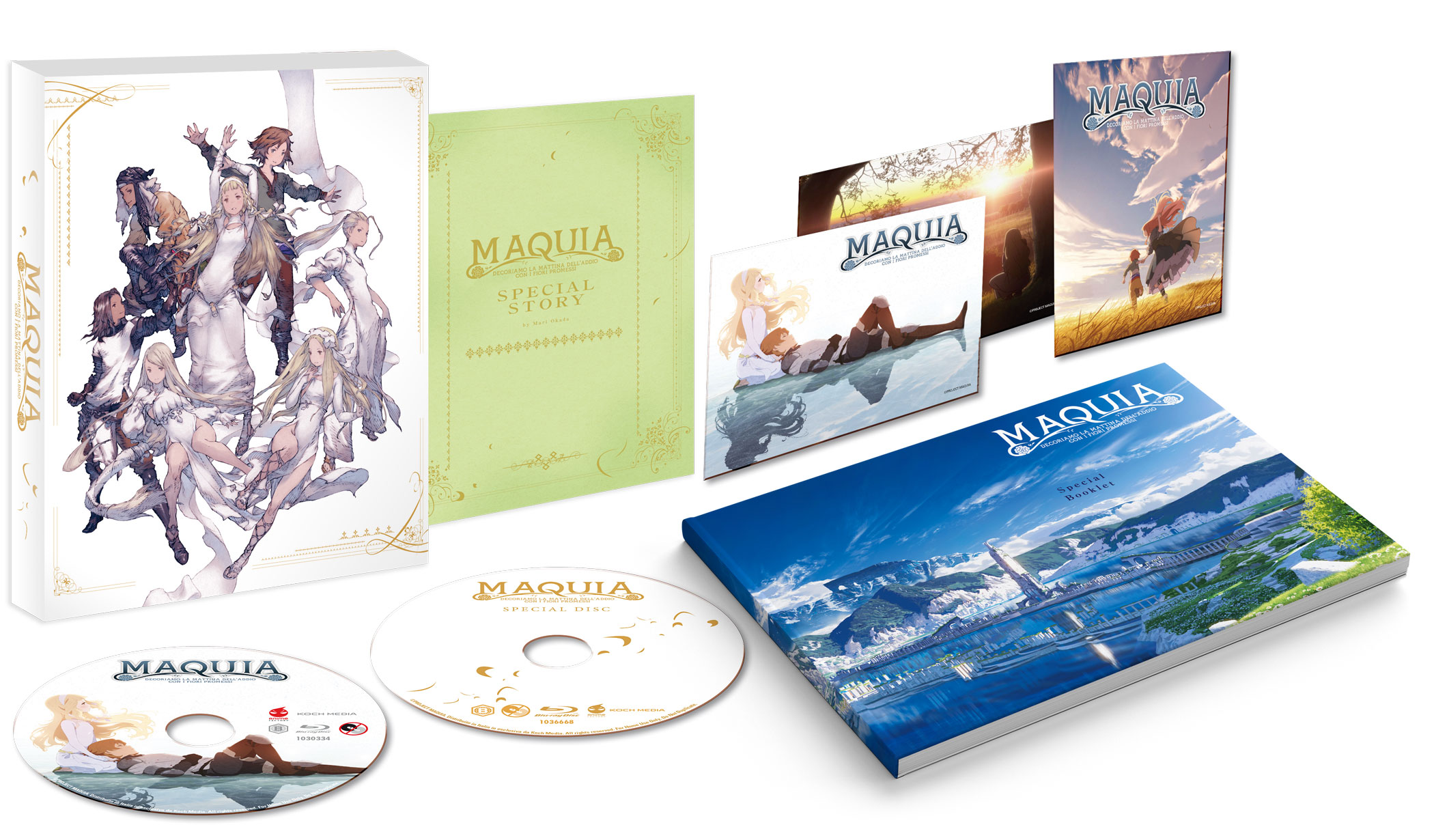 Maquia in DVD e Blu-ray