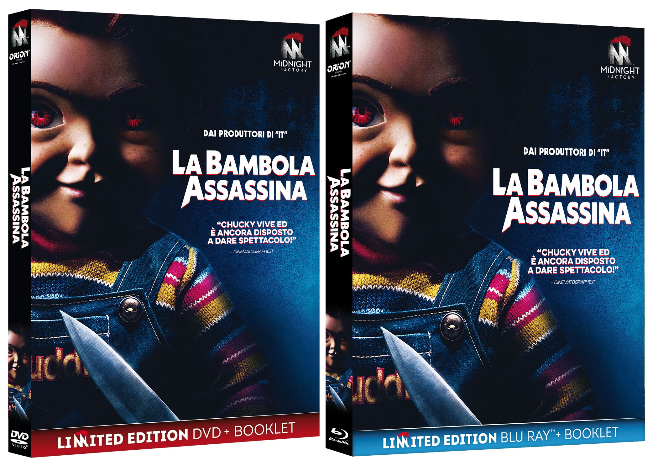 La Bambola Assassina in DVD e Blu-ray