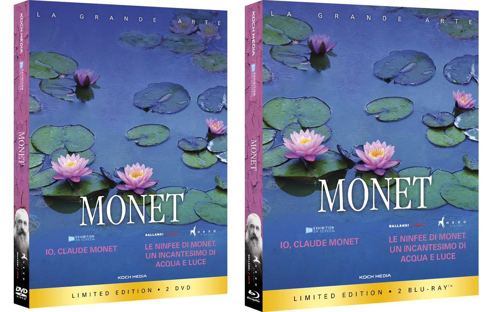 Monet in DVD e Blu-ray