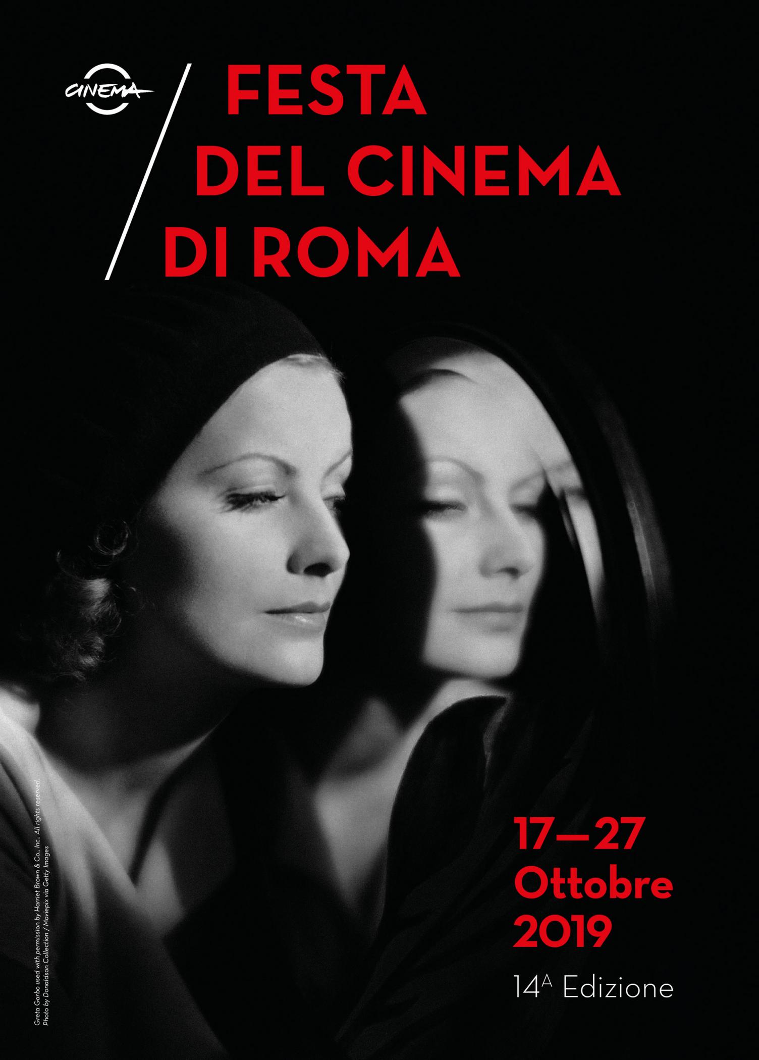 Roma 2019, Greta Garbo immagine della 14a edizione della Festa