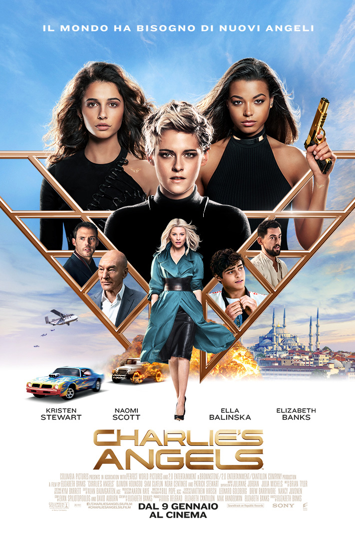Poster Finale italiano di Charlie's Angels (2019)