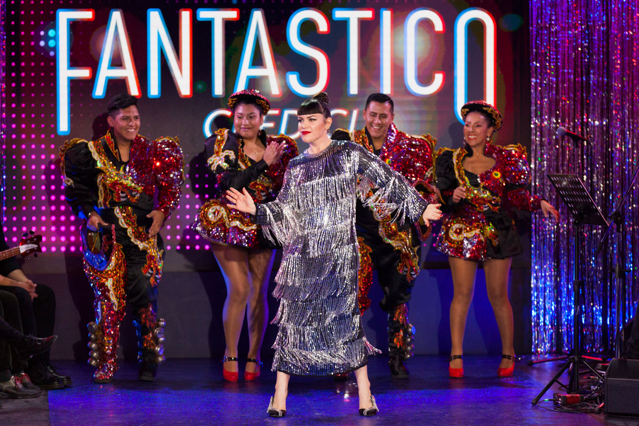 Fantastico credici su Zelig TV - con Annie Mazzola [credit: foto di Davide Aiello; courtesy of Zelig TV]