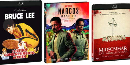 Midsommar, Narcos: Messico e 5 film con Bruce Lee in DVD e Blu-ray