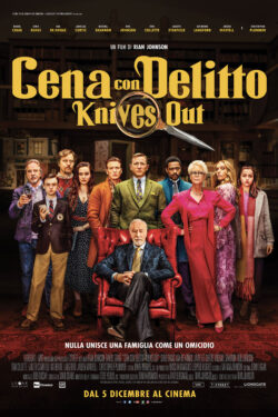 Poster italiano del film Cena con delitto – Knives Out