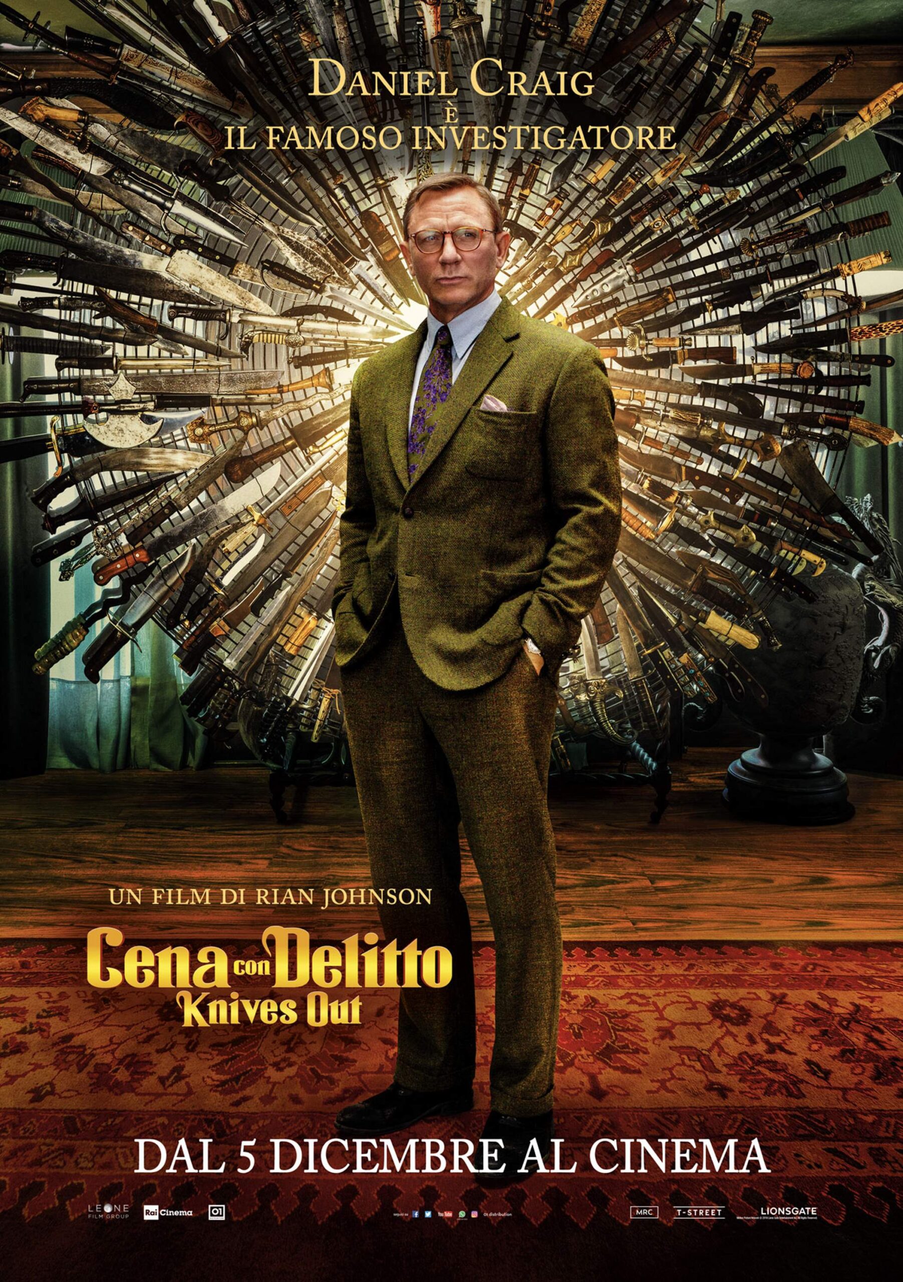 Poster Daniel Craig - il famoso investigatore