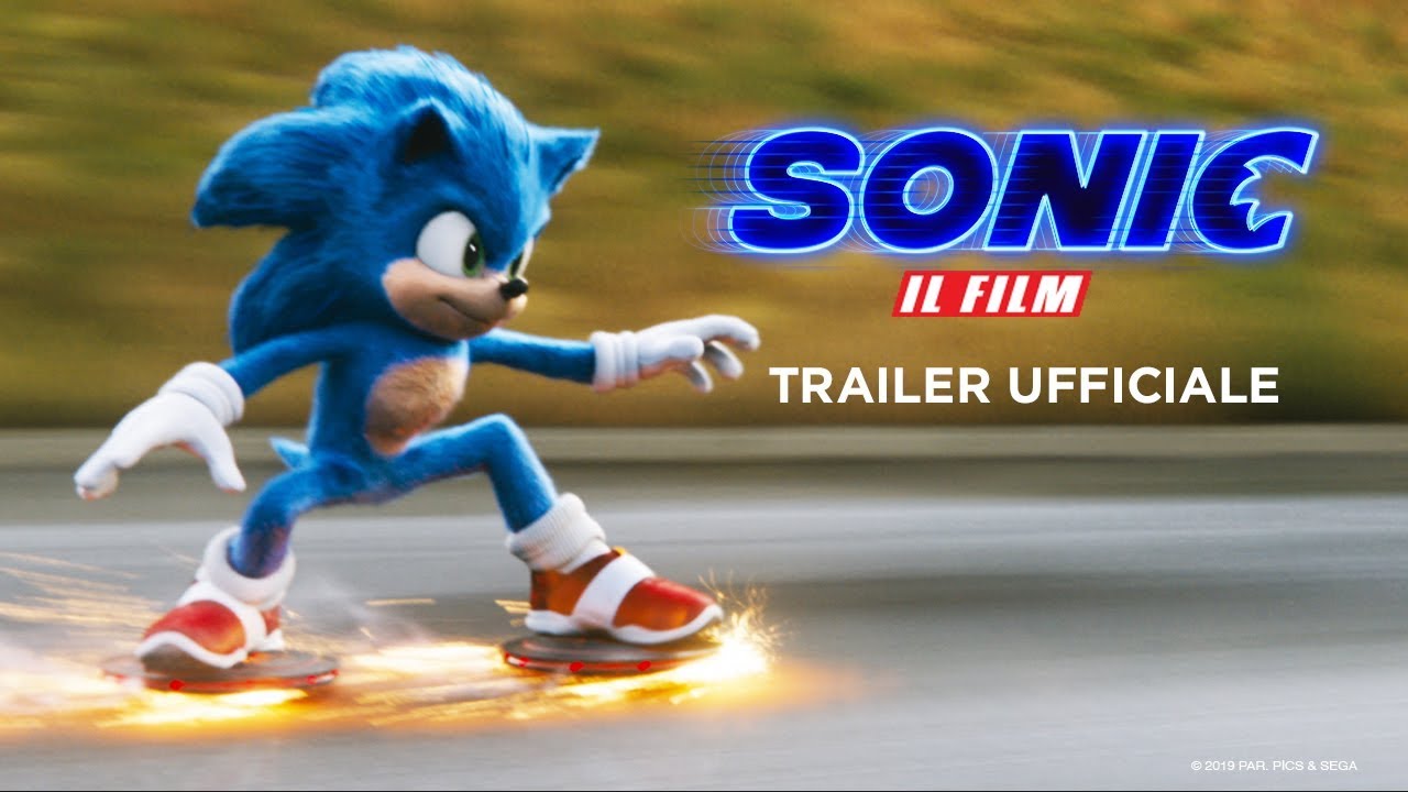 Sonic Il Film, primo Trailer italiano