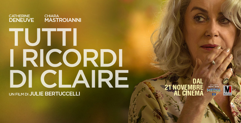 Tutti i Ricordi di Claire, trailer del film con Catherine Deneuve