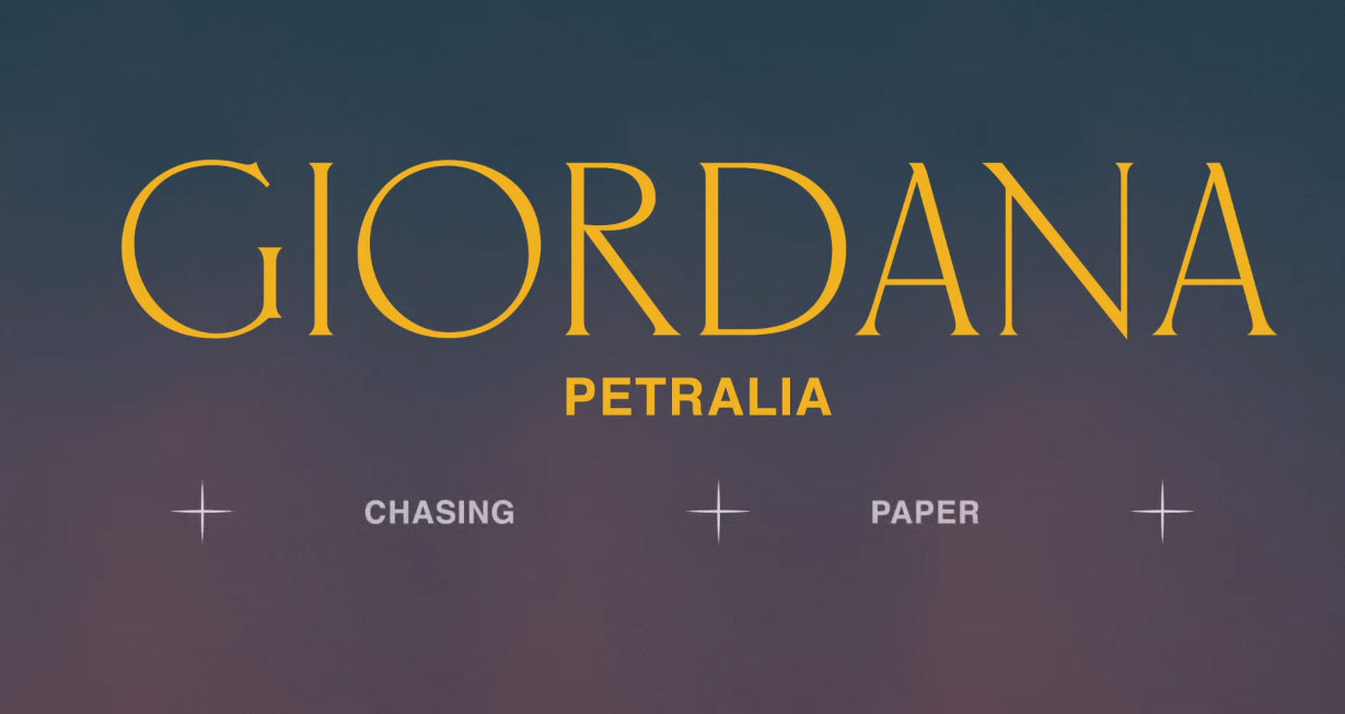Giordana Petralia 'Chasing Paper' (inedito X Factor 2019)
