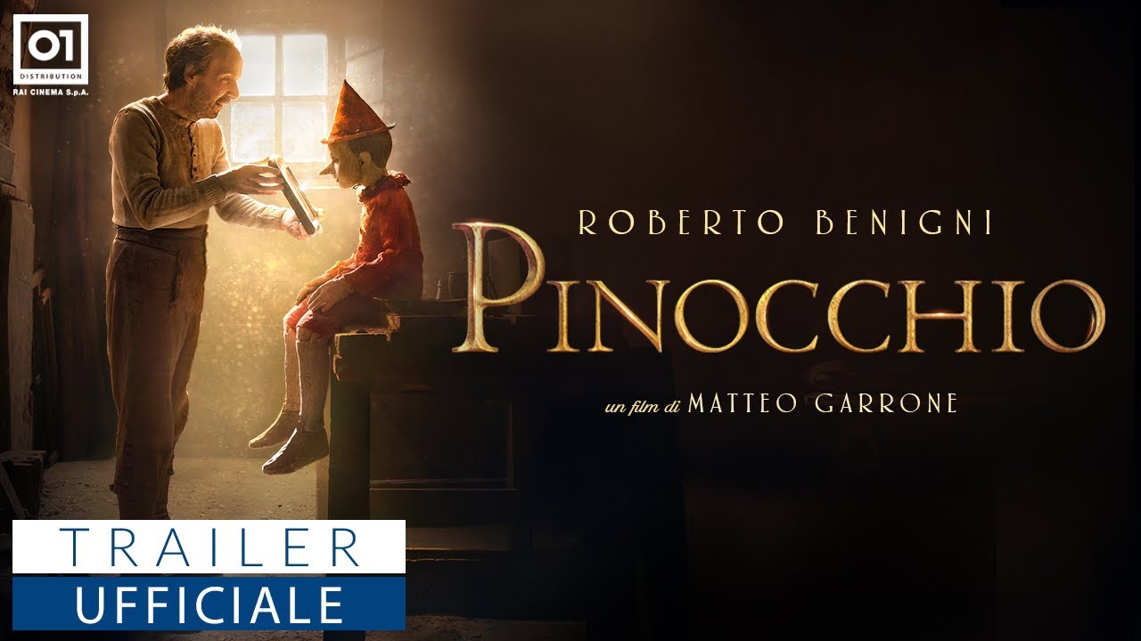 Pinocchio, trailer del film di Matteo Garrone