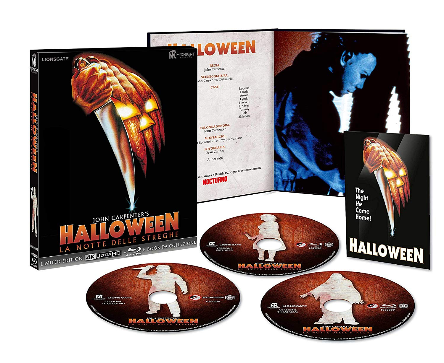 Halloween- La Notte Delle Streghe (1 4K+2 Blu-ray)