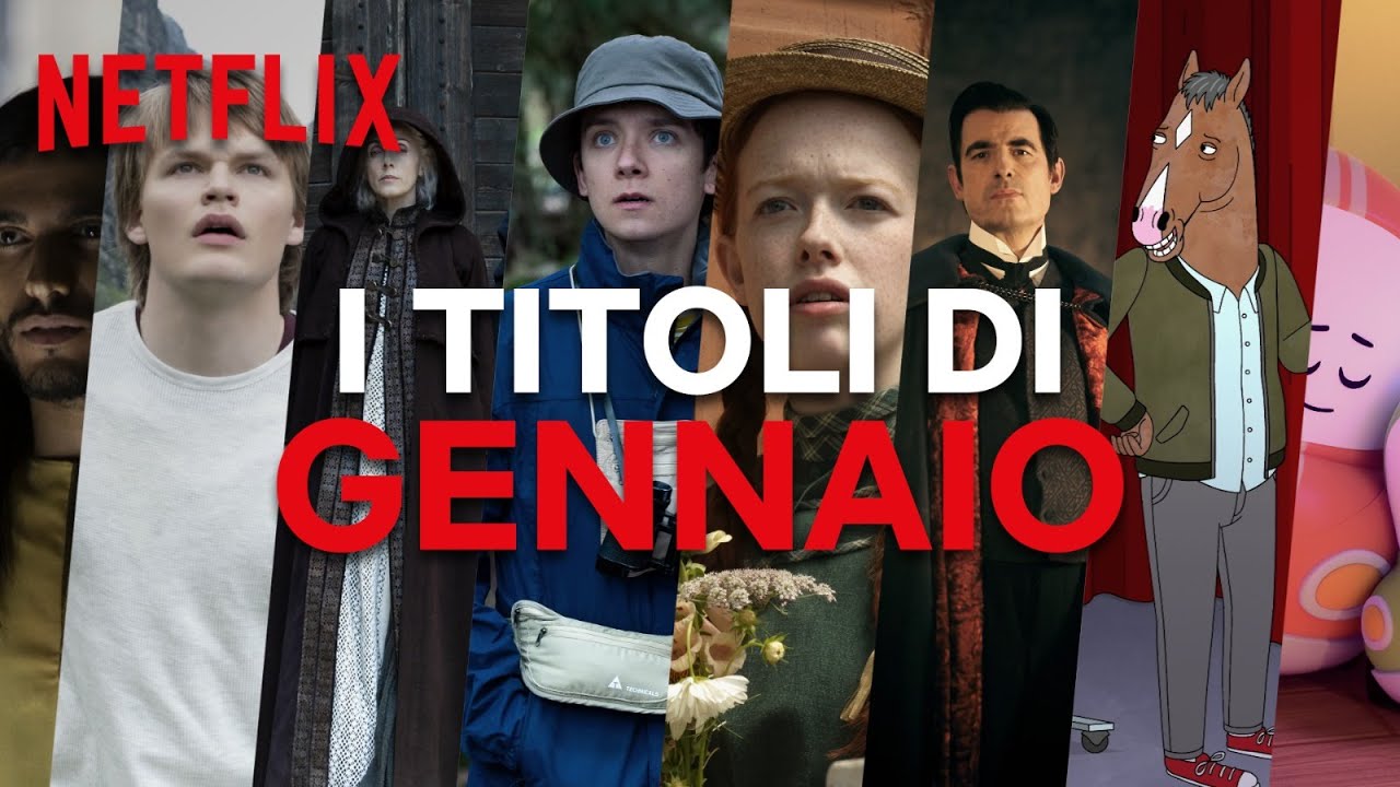 Netflix, le Novita' di Gennaio 2020