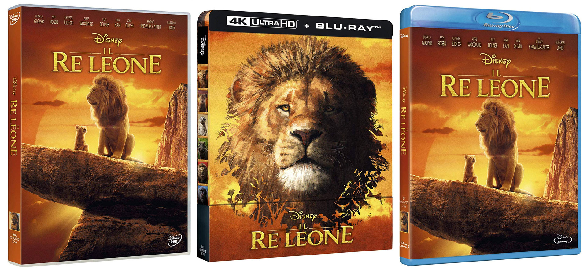 Il Re Leone (2019) in Digitale da oggi, in DVD, Blu-Ray e 4k dal 11 dicembre