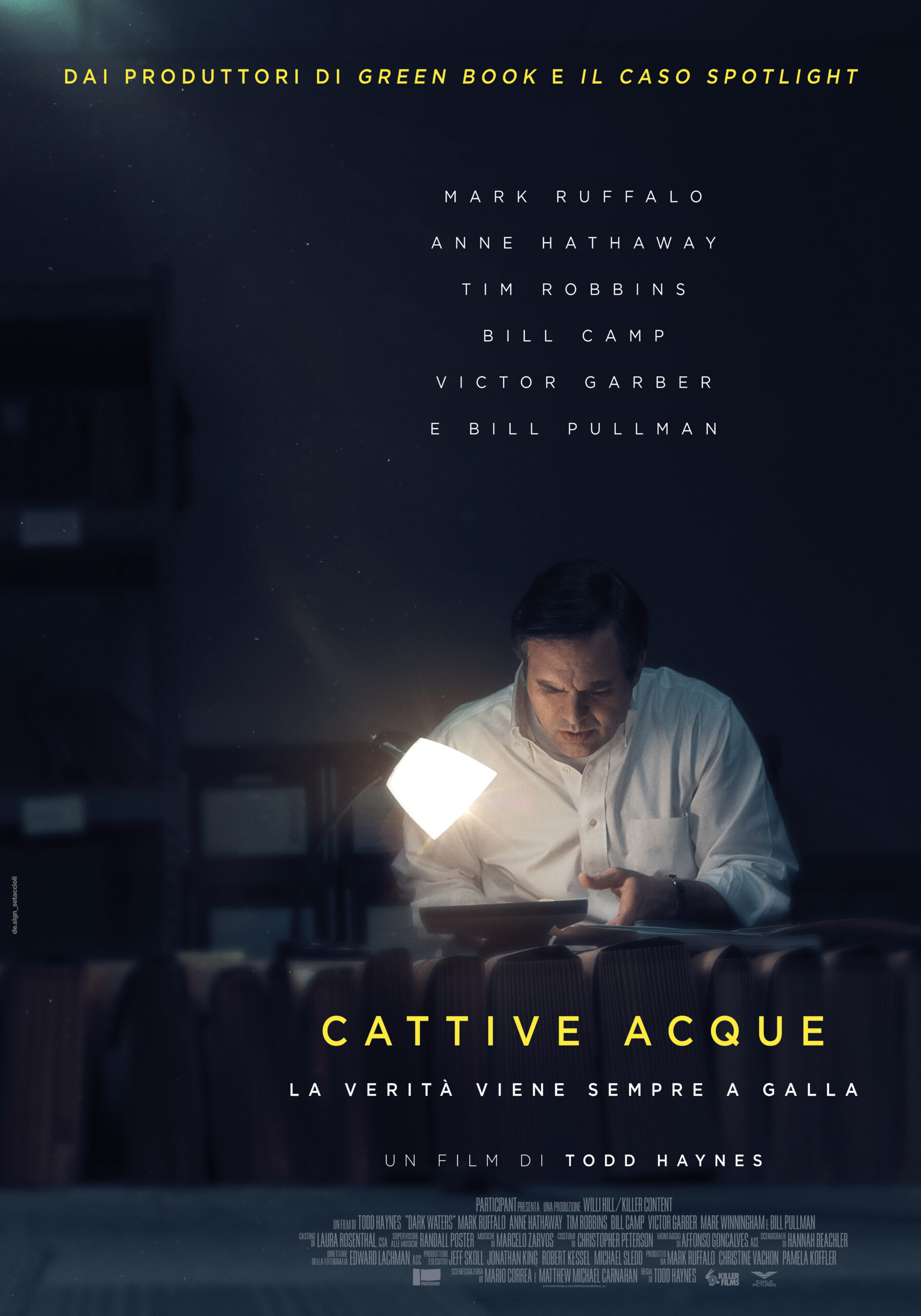 Poster del film Cattive Acque di Todd Haynes con Mark Ruffalo