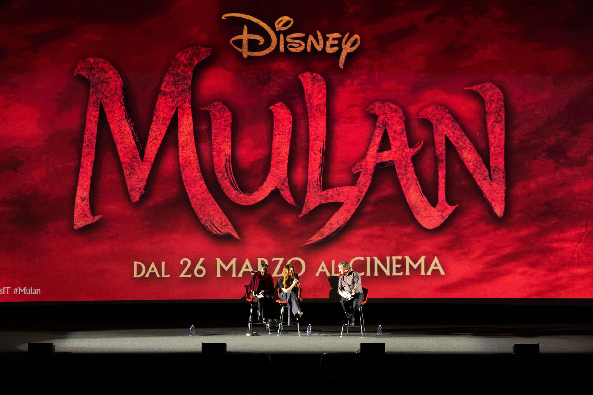 Mulan, la regista Niki Caro a Milano ha presentato le prime immagini del film live action [credit: foto di Virginia Bettoja; courtesy of Disney Italia]