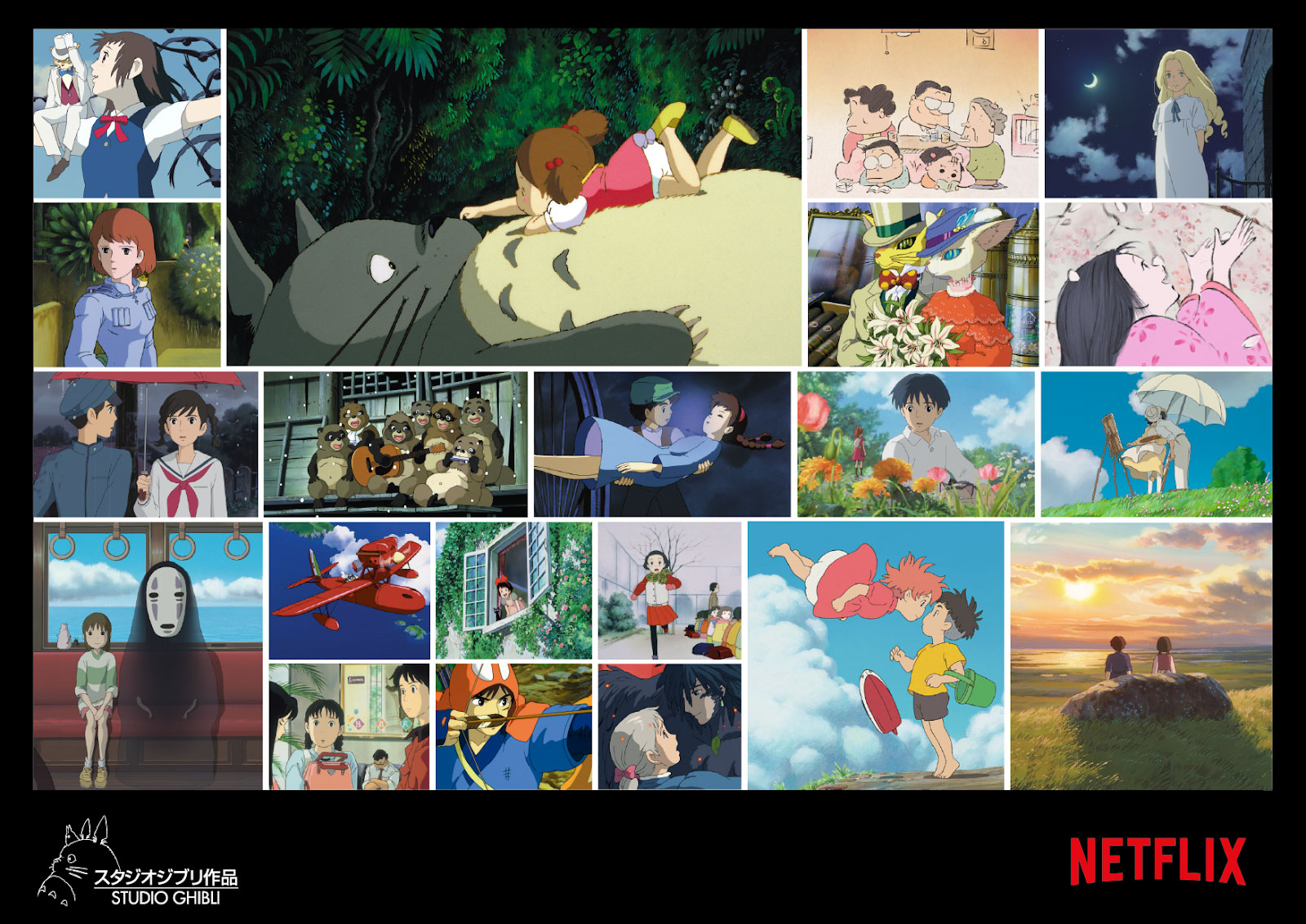 Su Netflix i film dello Studio Ghibli