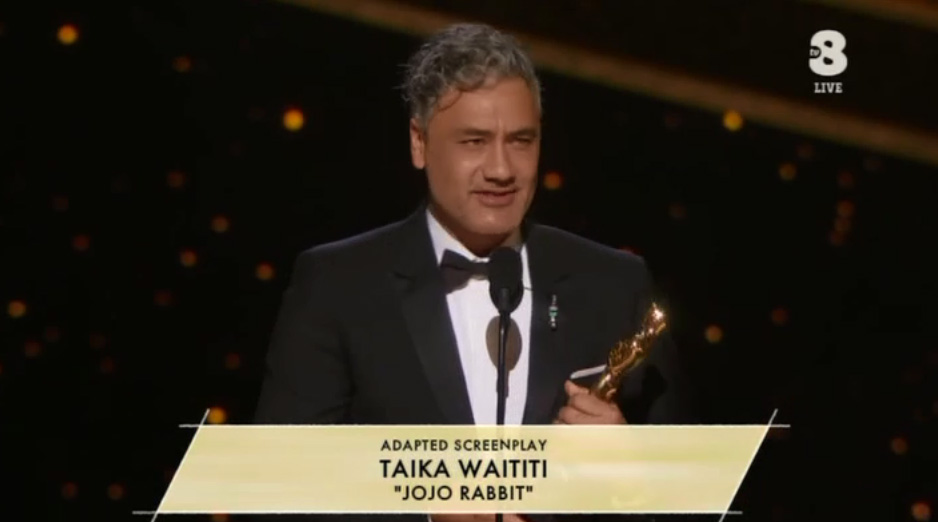 A Taika Waititi per Jojo Rabbit l'Oscar 2020 per la Migliore sceneggiatura non originale