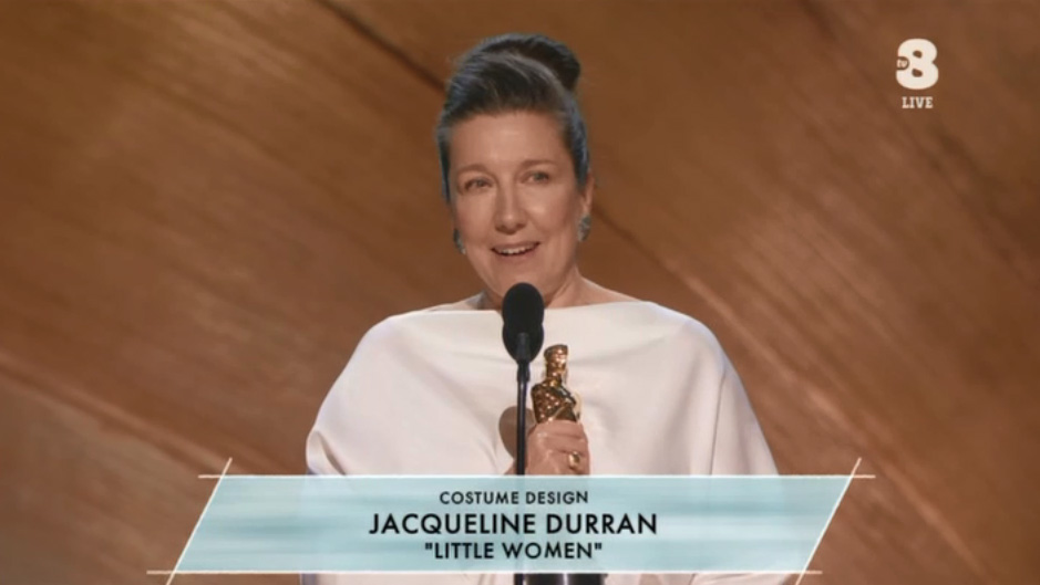 A Jacqueline Durran per Piccole Donne (2019) l'Oscar 2020 per Migliori costumi 