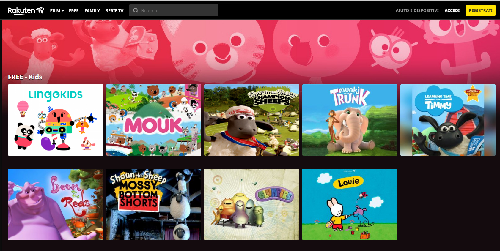 Rakuten TV lancia il canale AVOD 'JIDS' per bambini