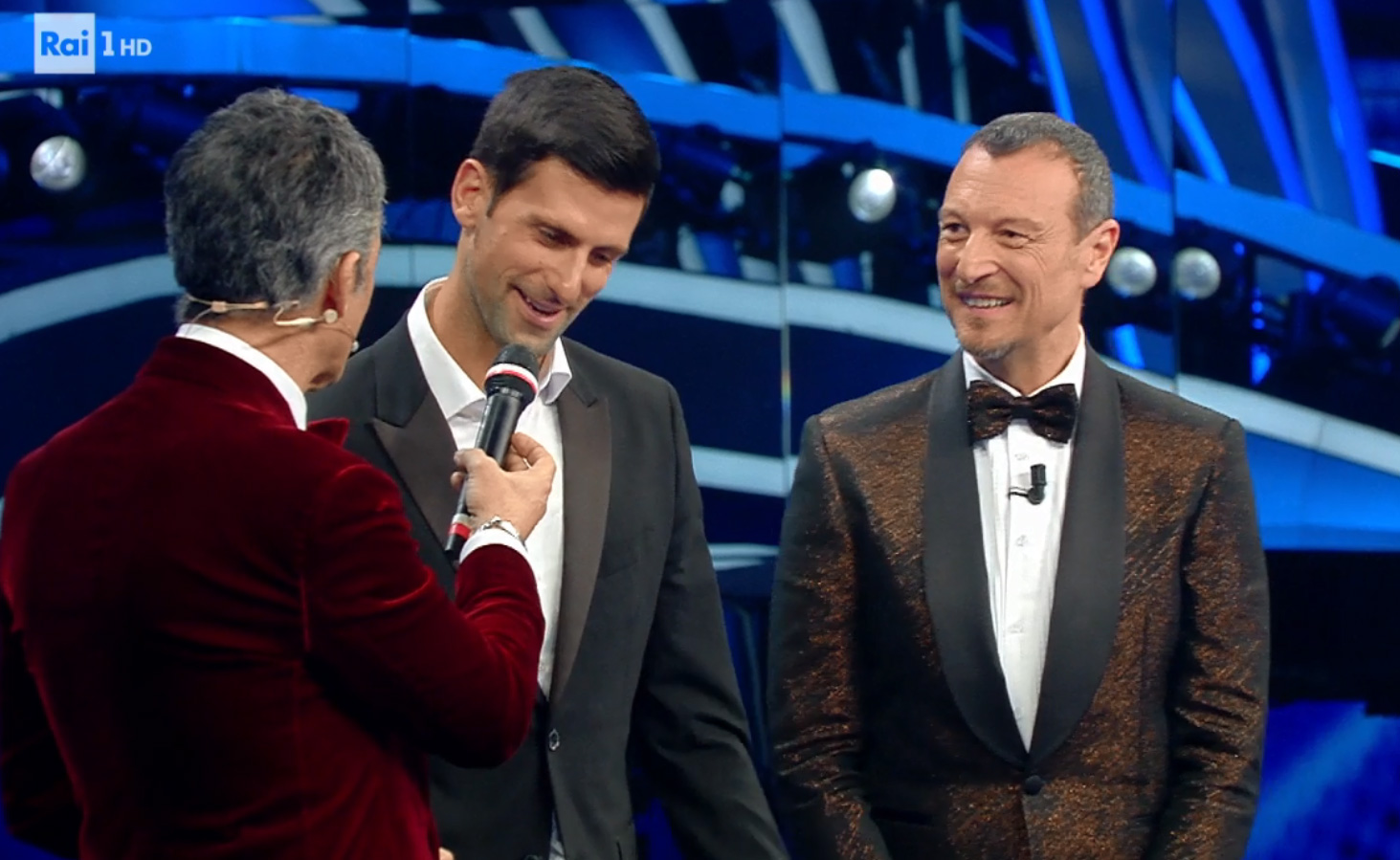 Novak Đoković a Sanremo 2020