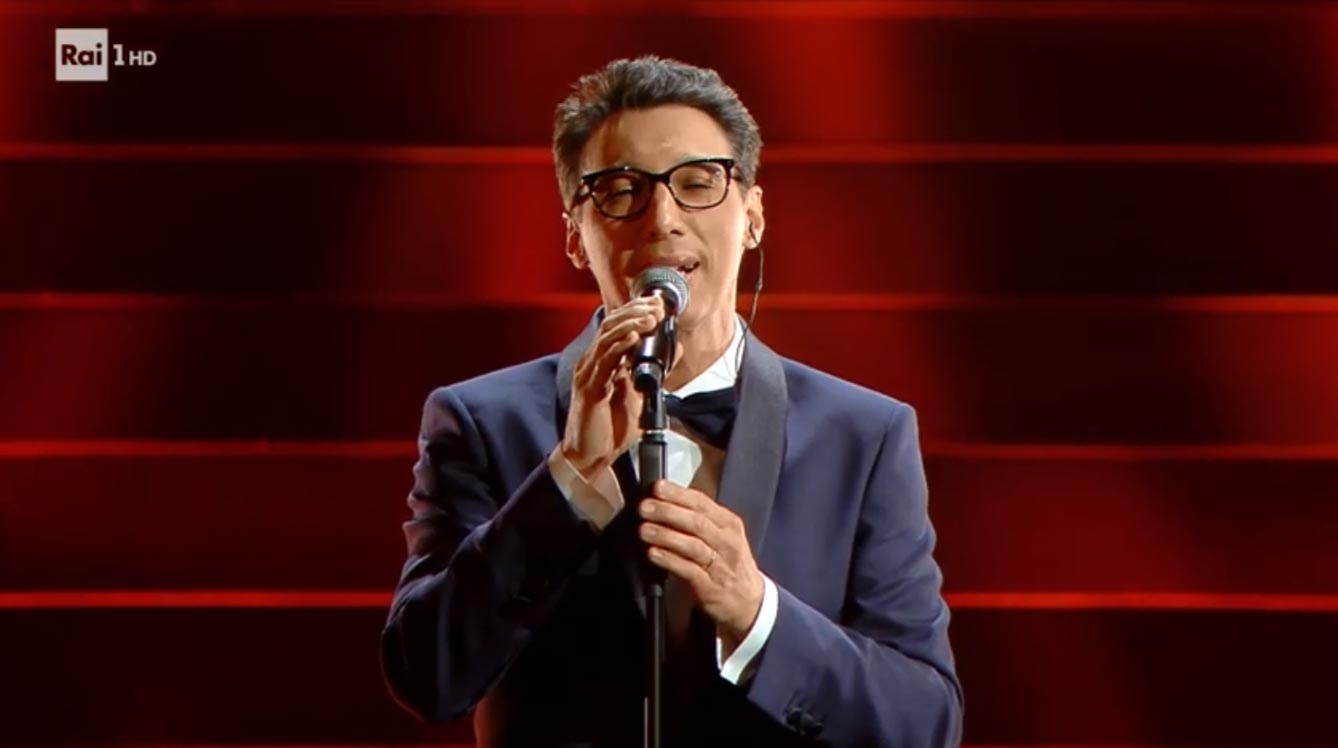 Paolo Jannacci canta 'Voglio parlarti adesso' a Sanremo 2020