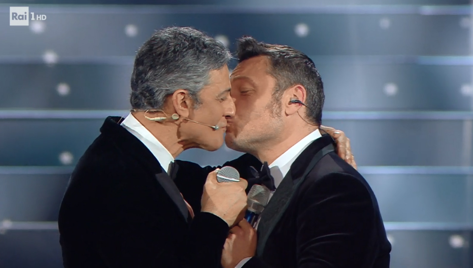 Fiorello e Tiziano Ferro nella Quarta Serata di Sanremo 2020