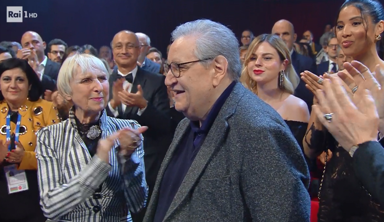 Vincenzo Mollica nella Quarta Serata di Sanremo 2020