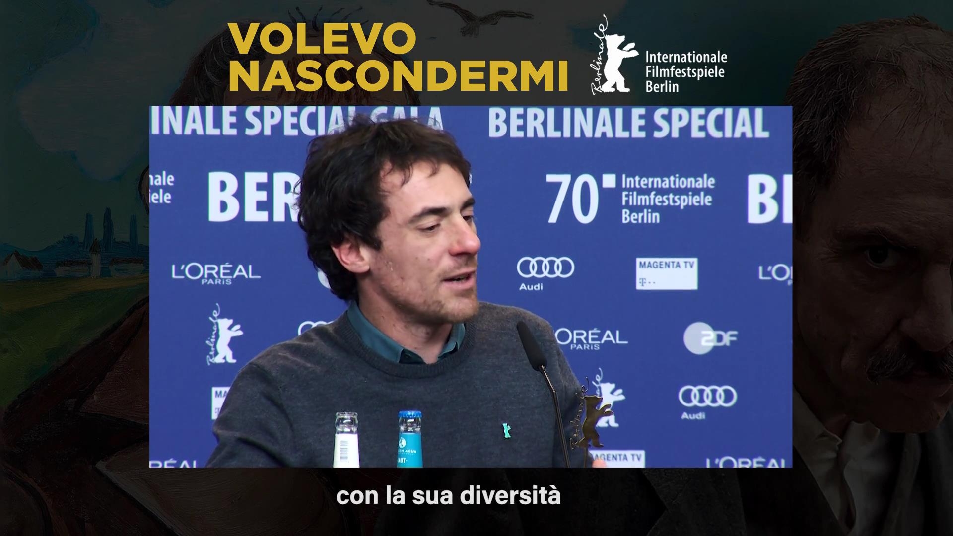 Volevo Nascondermi con Elio Germano a Berlino