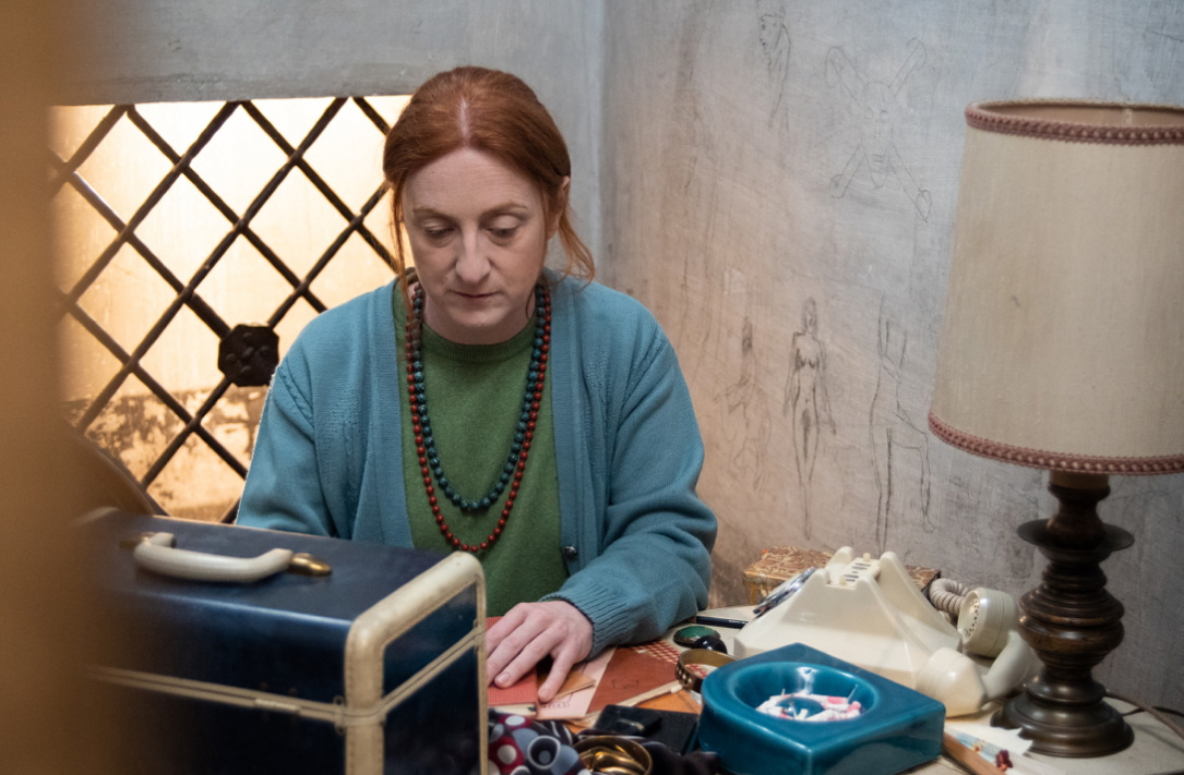 Alda Merini - Una poetessa al telefono; Alda Merini interpretata da Federica Fracassi. [credit: LaF]