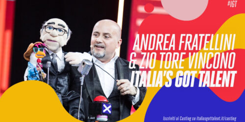 Italia’s Got Talent 2020 – Finale: ha vinto Andrea Fratellini con Zio Tore