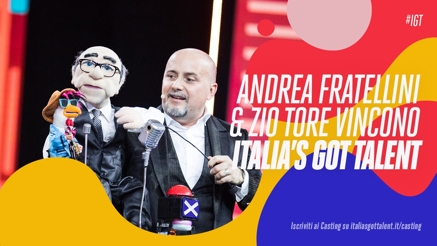 Italia's Got Talent 2020 - Finale: ha vinto Andrea Fratellini con Zio Tore