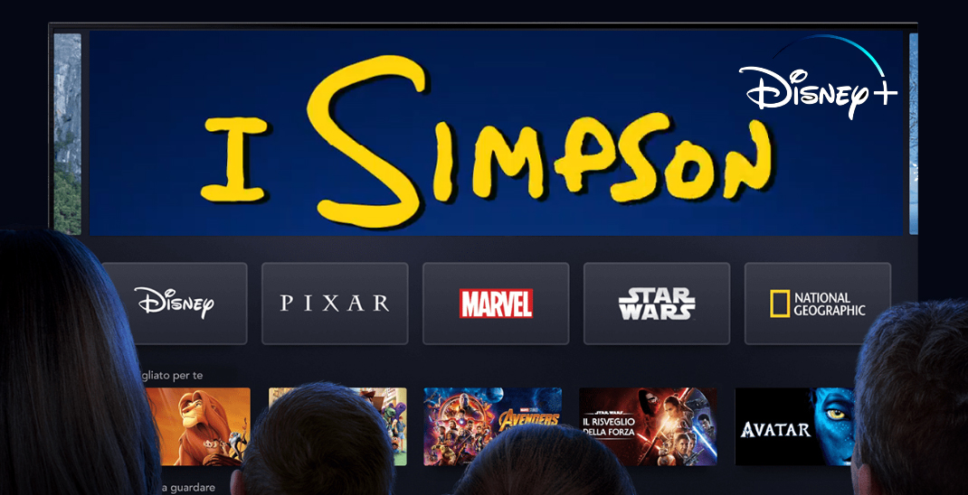 I Simpson in streaming su Disney Plus in Italia