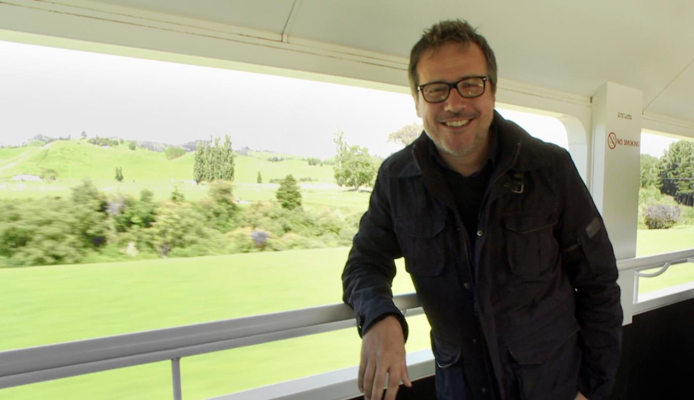 Philippe Gougler in Nuova Zelanda  [credit: LaF]