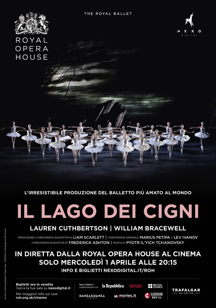 Royal Opera House al Cinema stagione 2019-20: Il Lago dei Cigni l'1 Aprile 2020