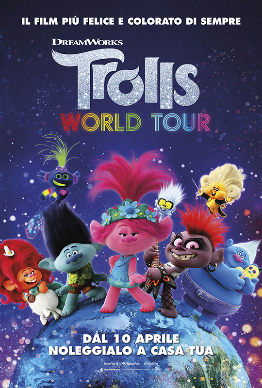 Poster Trolls World Tour
