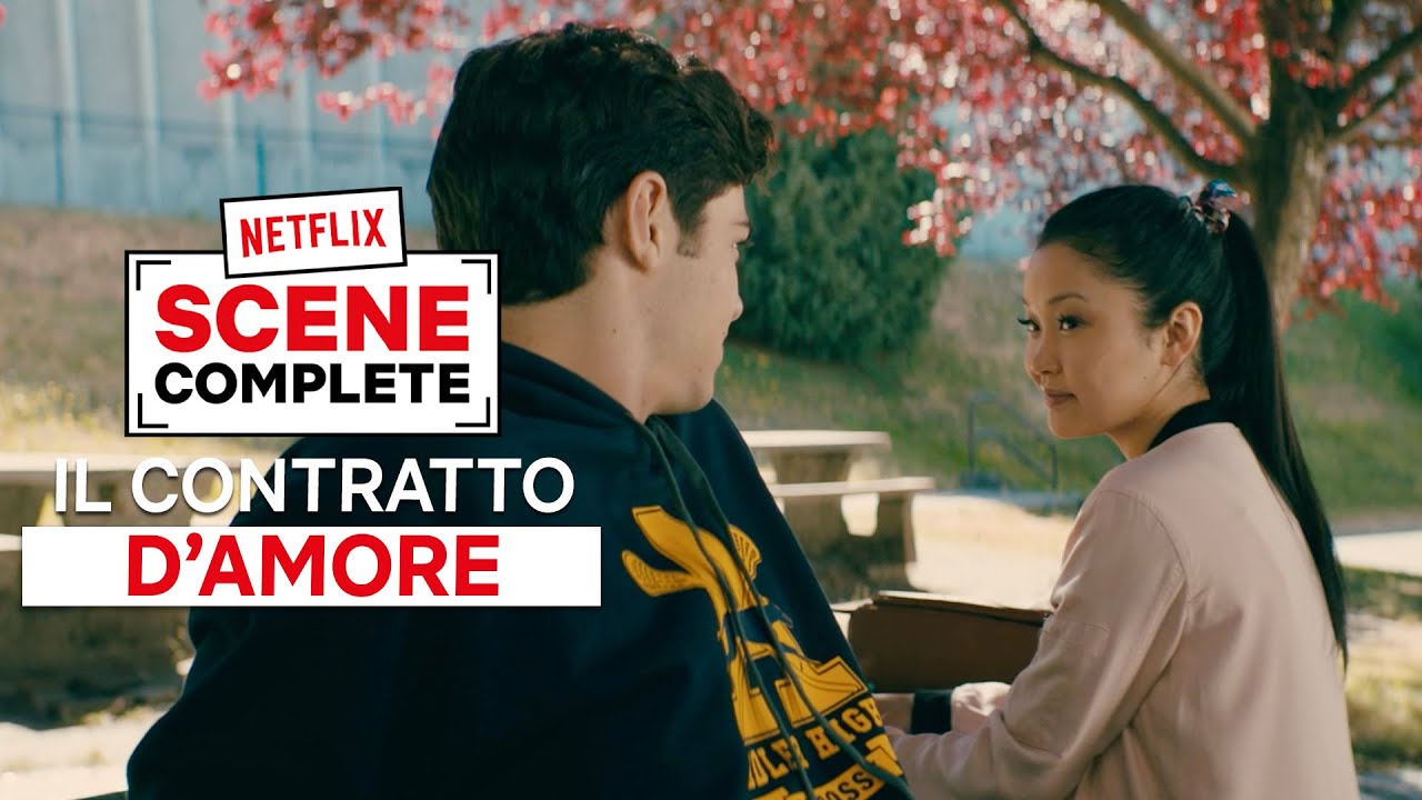 Il contratto tra Peter e Lara Jean in Tutte le volte che ho scritto ti amo