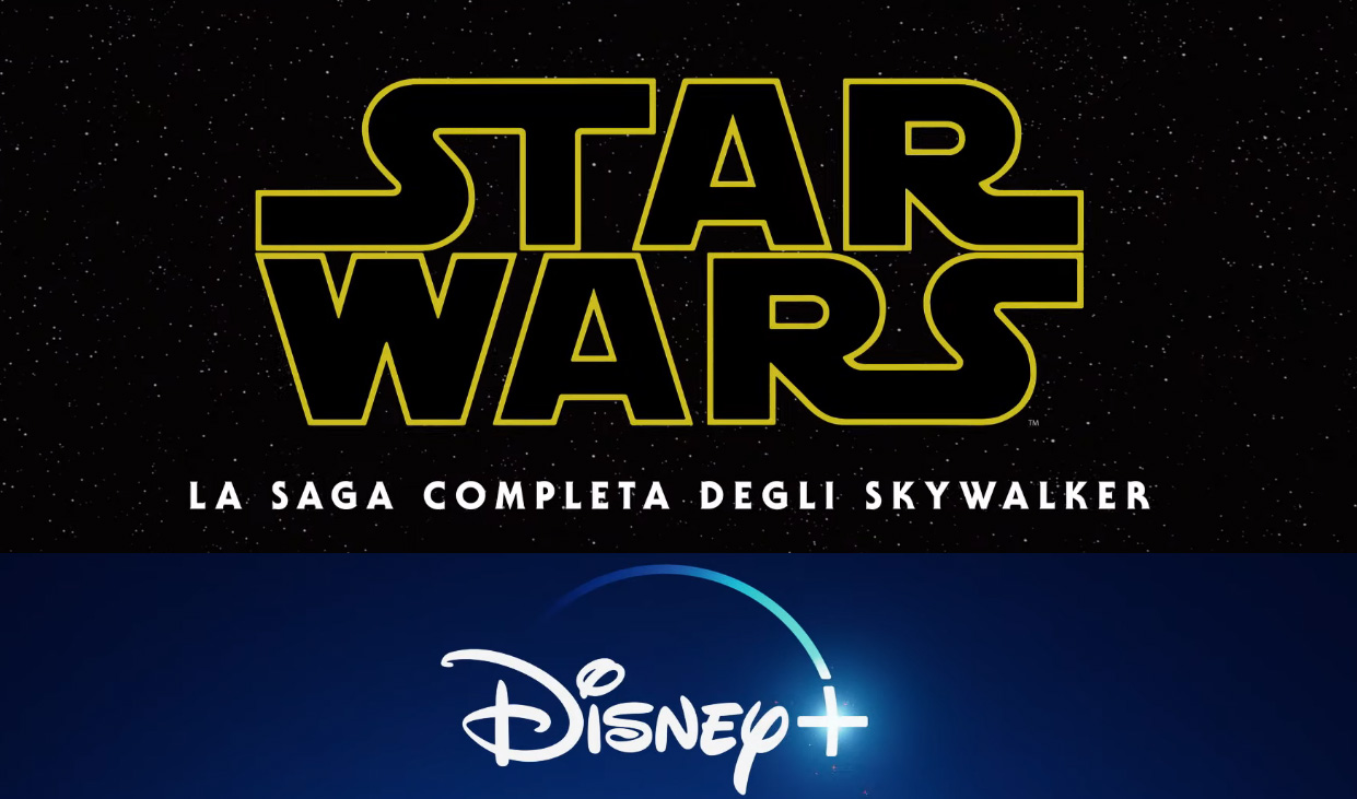 Star Wars: la Saga Completa degli Skywalker su Disney Plus