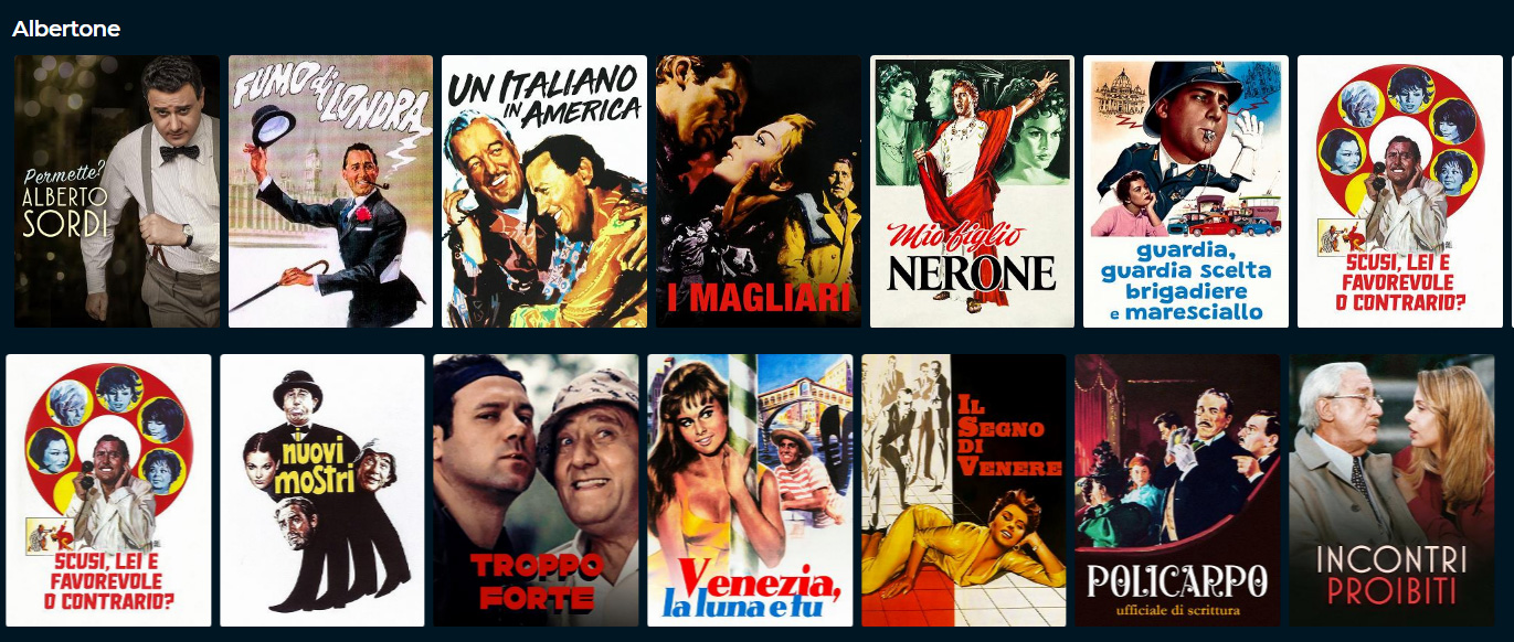 Albertone: RaiPlay celebra Alberto Sordi