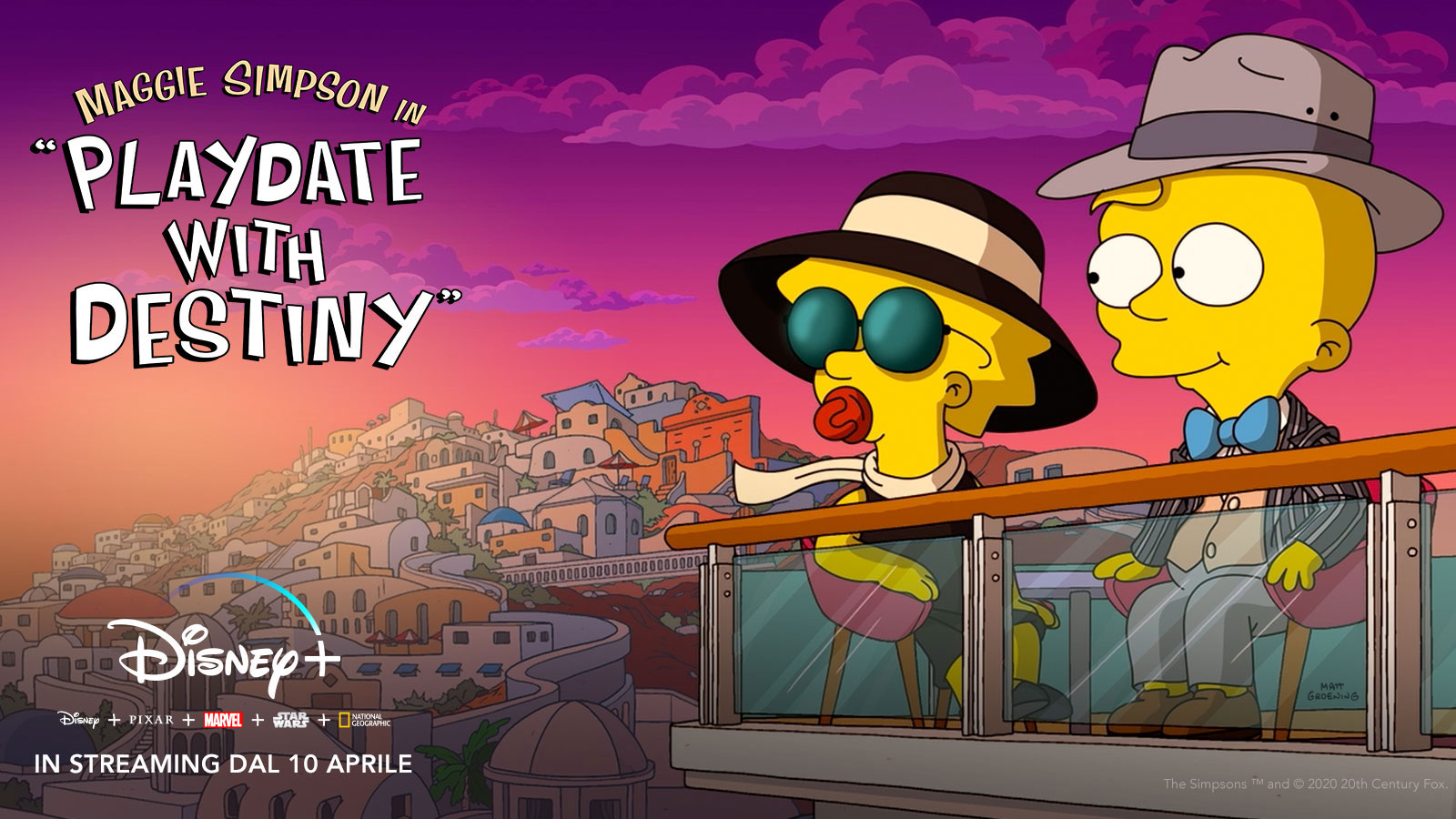 Il corto Maggie Simpson in 'Playdate with Destiny' su Disney Plus