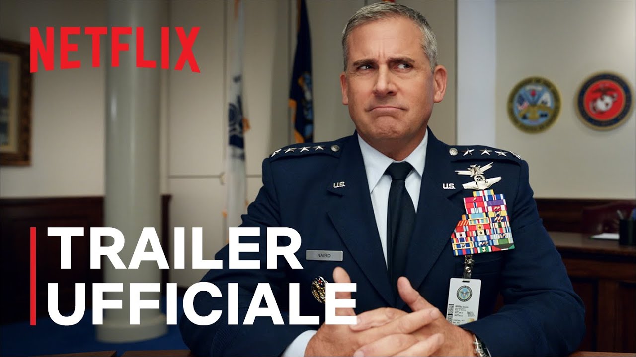 Space Force, Trailer ufficiale della serie Netflix con Steve Carell