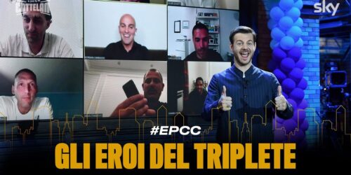 EPCC Live 2020: Ale con Ilaria D’Amico giocano al ‘3×3 Triplete Edition’
