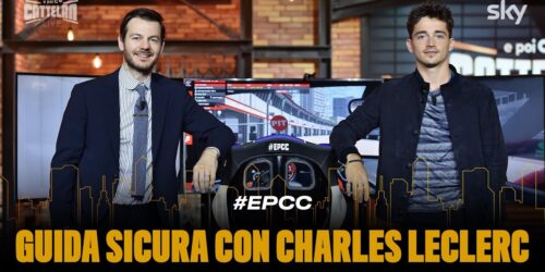 EPCC Live 2020: Ale e Charles Leclerc al Simulatore di guida