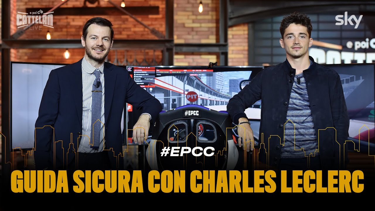 EPCC Live 2020: Ale e Charles Leclerc al Simulatore di guida