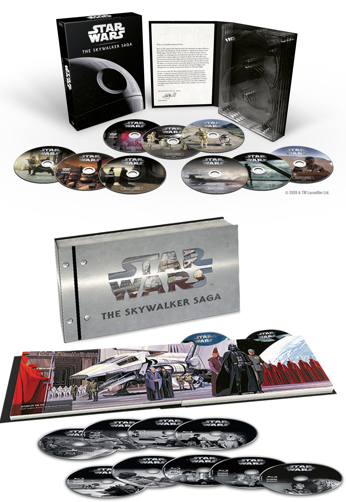 Special Boxset Star Wars Saga Home Video