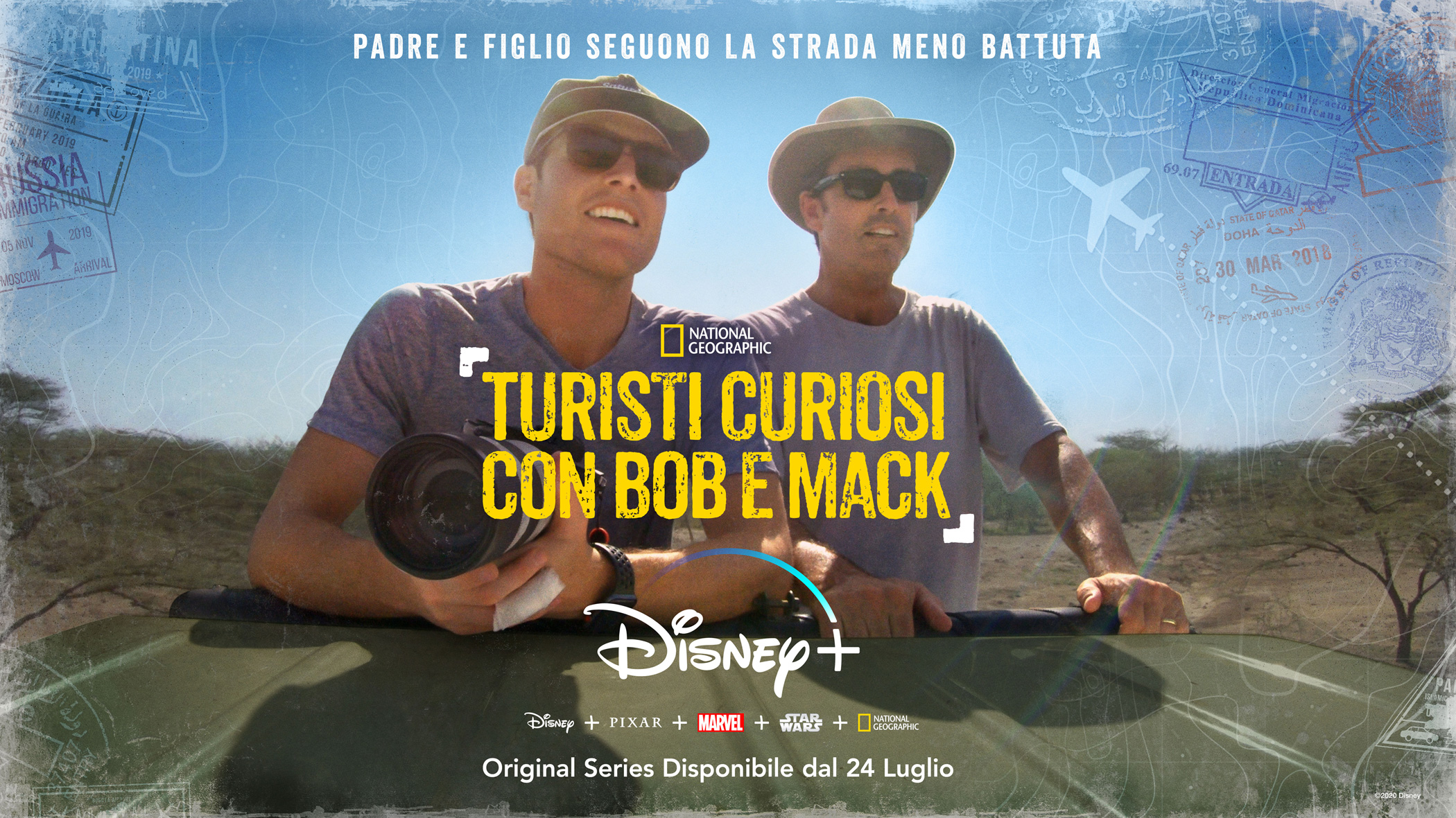 Bob e Mack Woodruff turisti curiosi su Disney Plus